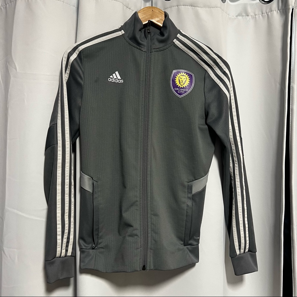 adidas Orlando City SC training/warmup jacket size XS #4